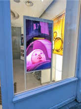Load image into Gallery viewer, Digital (Window) Advertising Display (FREE Brkt. & Del.) - Optional CMS