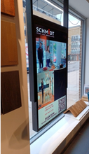 Load image into Gallery viewer, Digital (Window) Advertising Display (FREE Brkt. & Del.) - Optional CMS