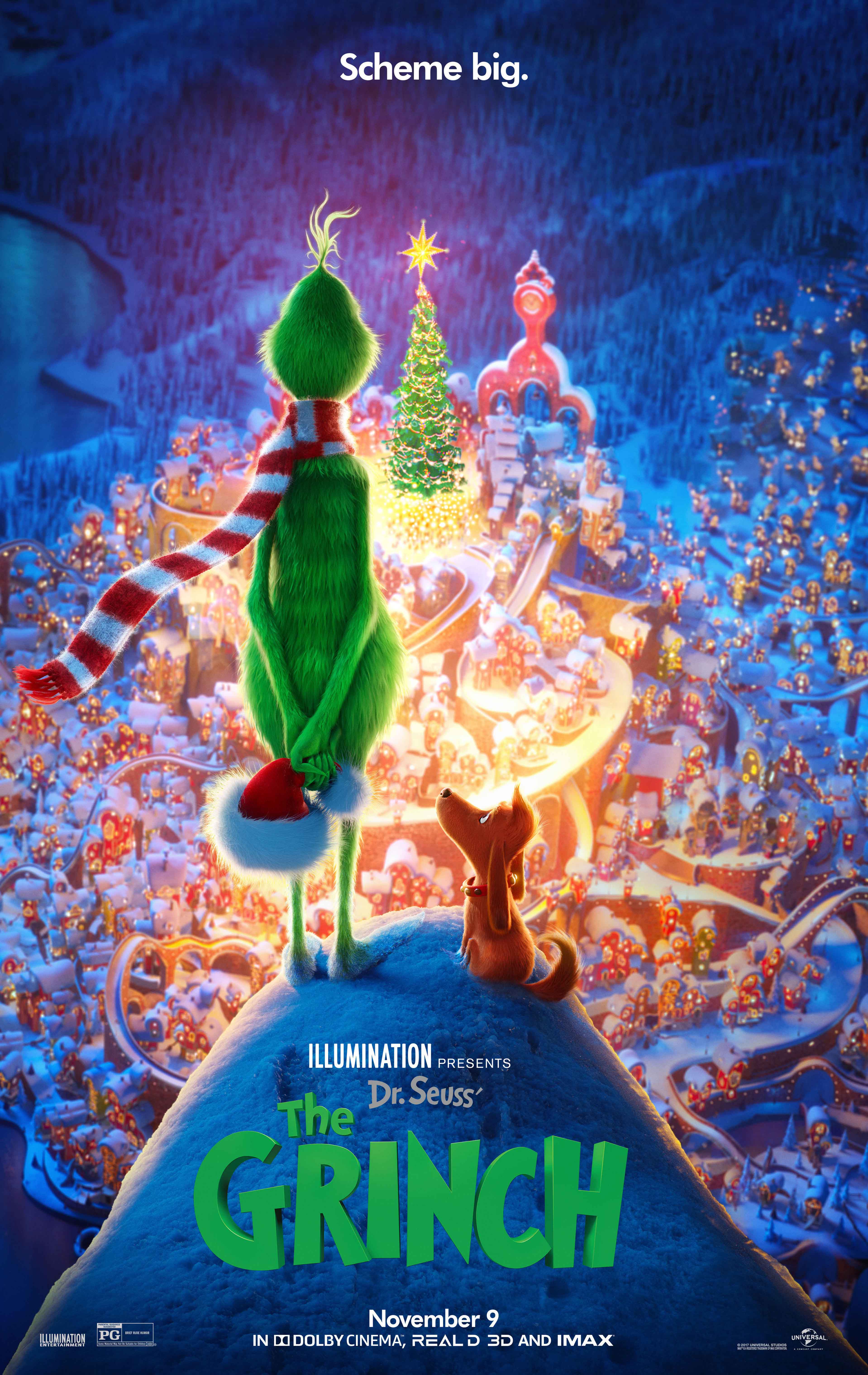 The Grinch Movie Poster Transparency – Cinema Lightboxes