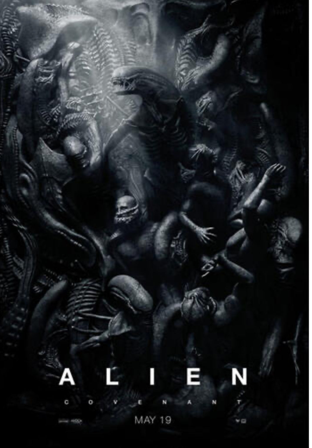 Alien Movie Poster Transparency