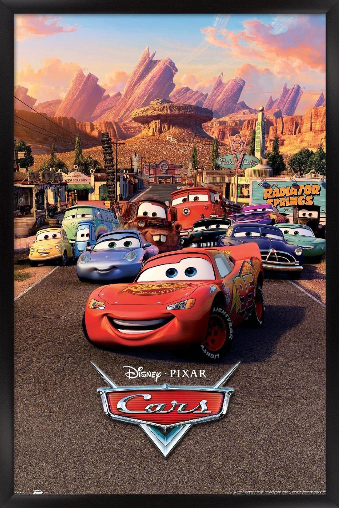 Cars Movie Poster Transparency