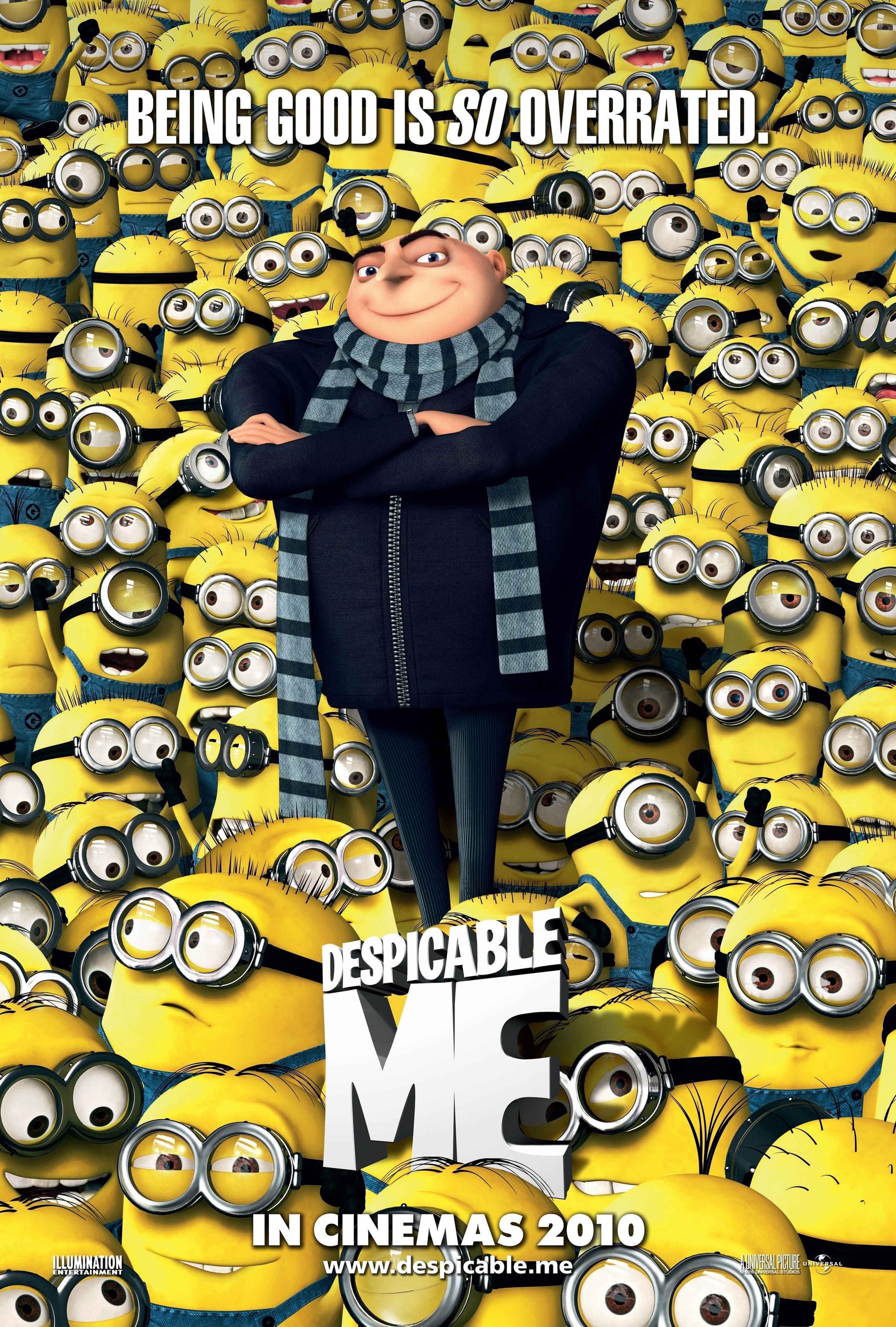 Despicable Me Movie Poster Transparency