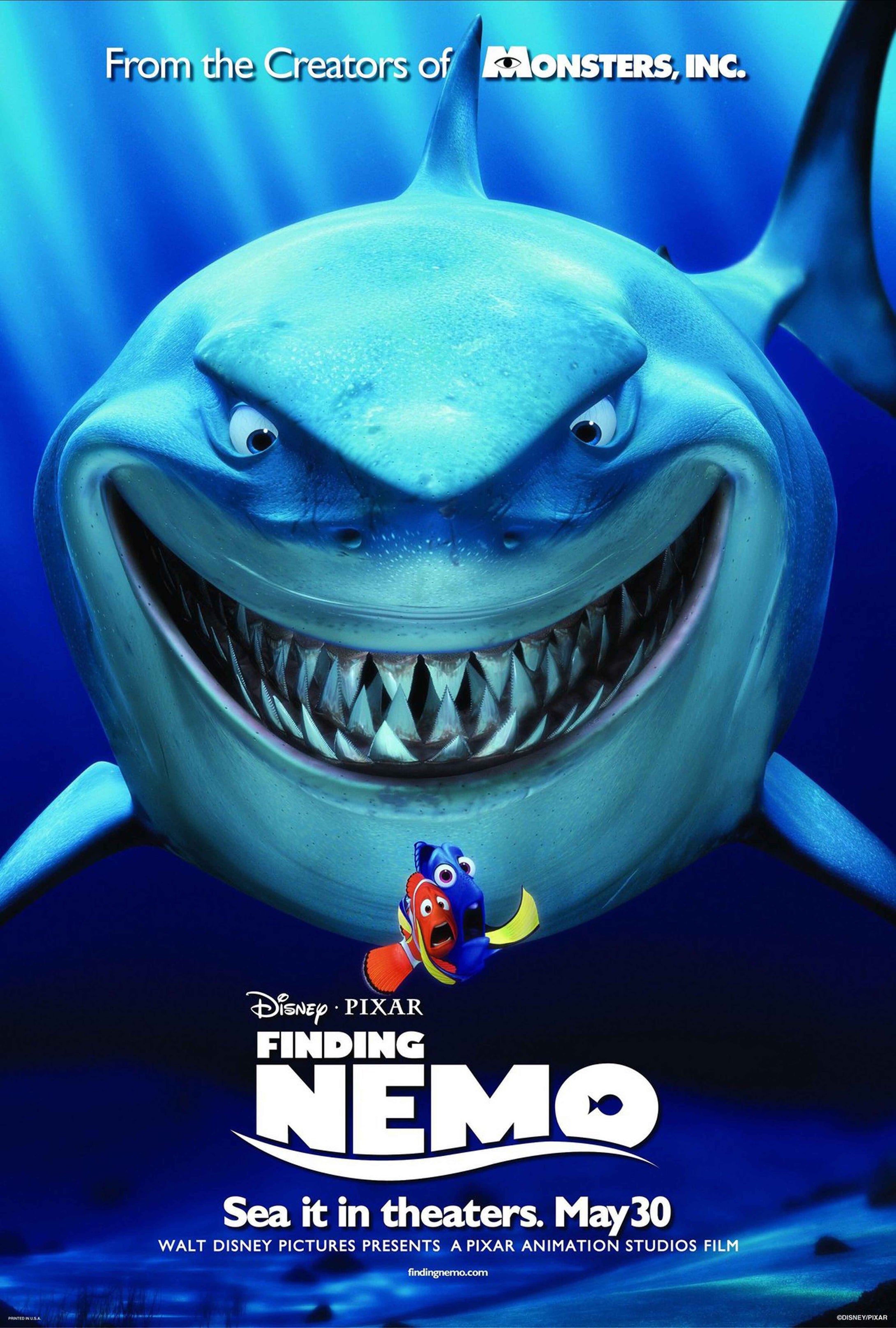 Finding Nemo Movie Poster Transparency