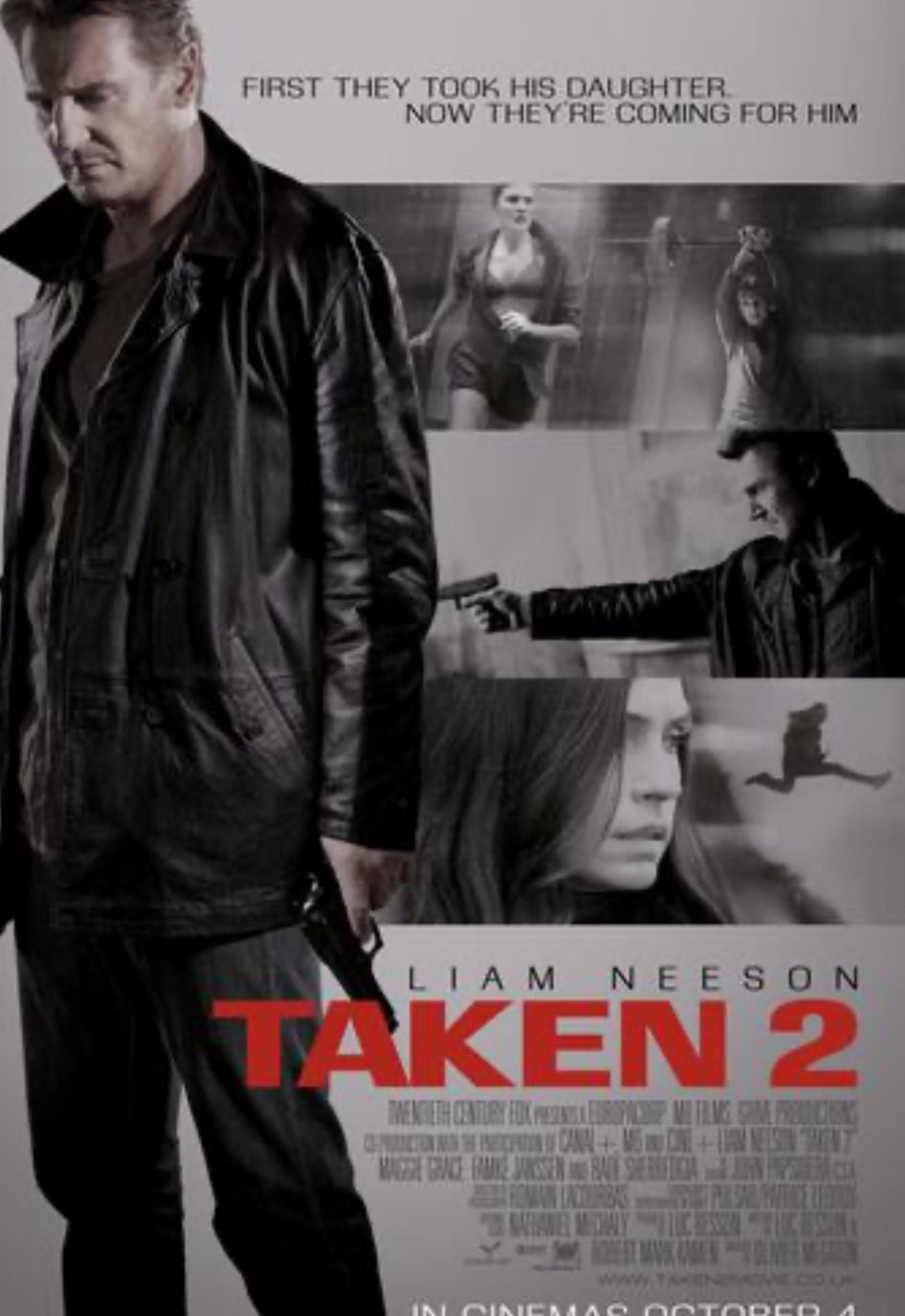 Taken Movie Poster Transparency