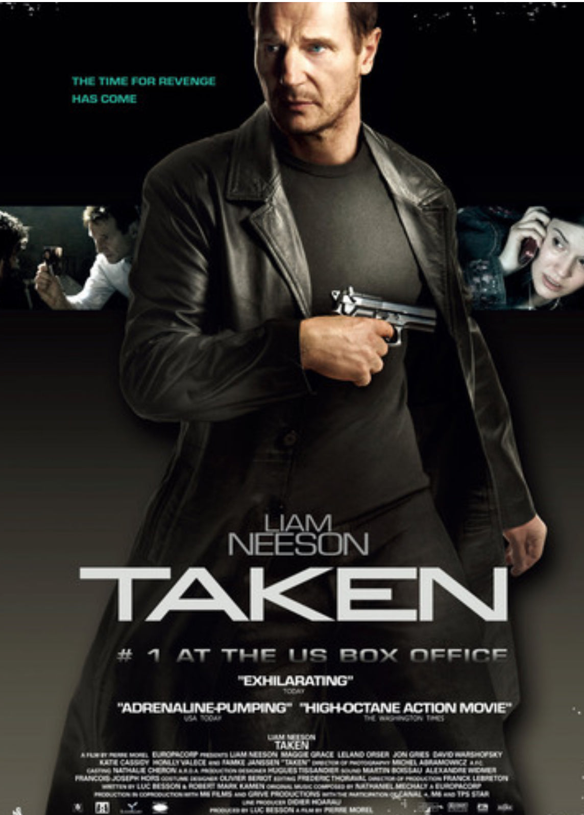 Taken Movie Poster Transparency