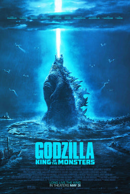 Godzilla Movie Poster Transparency