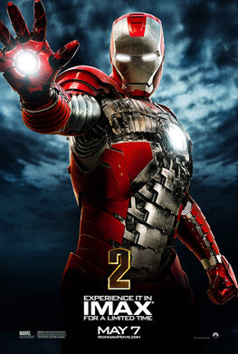 Iron Man 2 IMAX Movie Poster Transparency