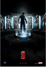 Load image into Gallery viewer, Iron Man Movie Poster Transparency
