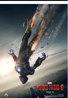 Iron Man Movie Poster Transparency