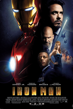 Load image into Gallery viewer, Iron Man Movie Poster Transparency
