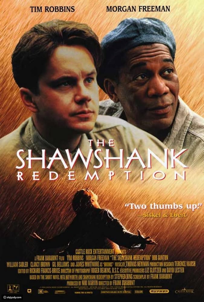 Shawshank Redemption Movie Poster Transparency