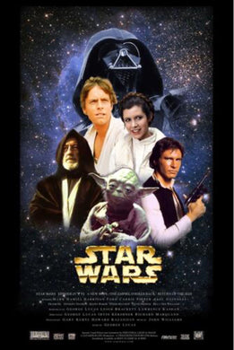 Star Wars A New Hope Movie Poster