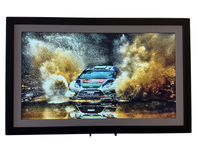 WRC Ford Rally on Vieunite Textura Pro Digital Canvas