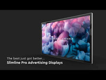 Load and play video in Gallery viewer, Advertising Displays (Slimline Pro) - CMS available
