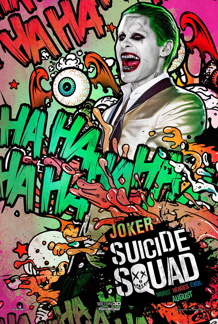 Suicide Squad Movie Poster Transparency