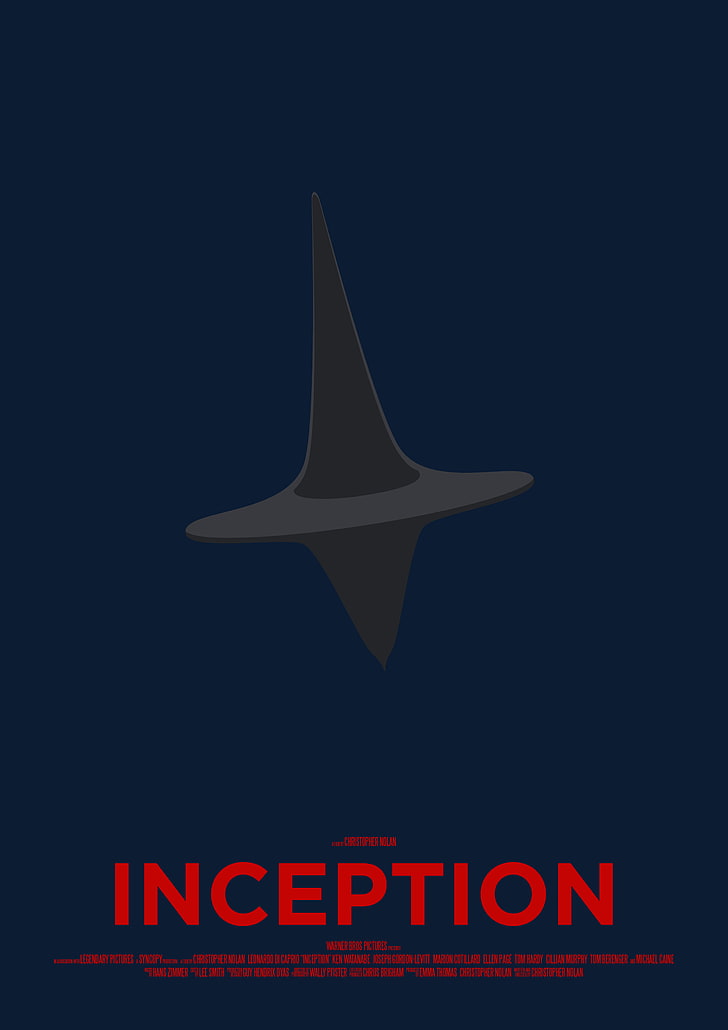 Inception Movie Poster Transparency