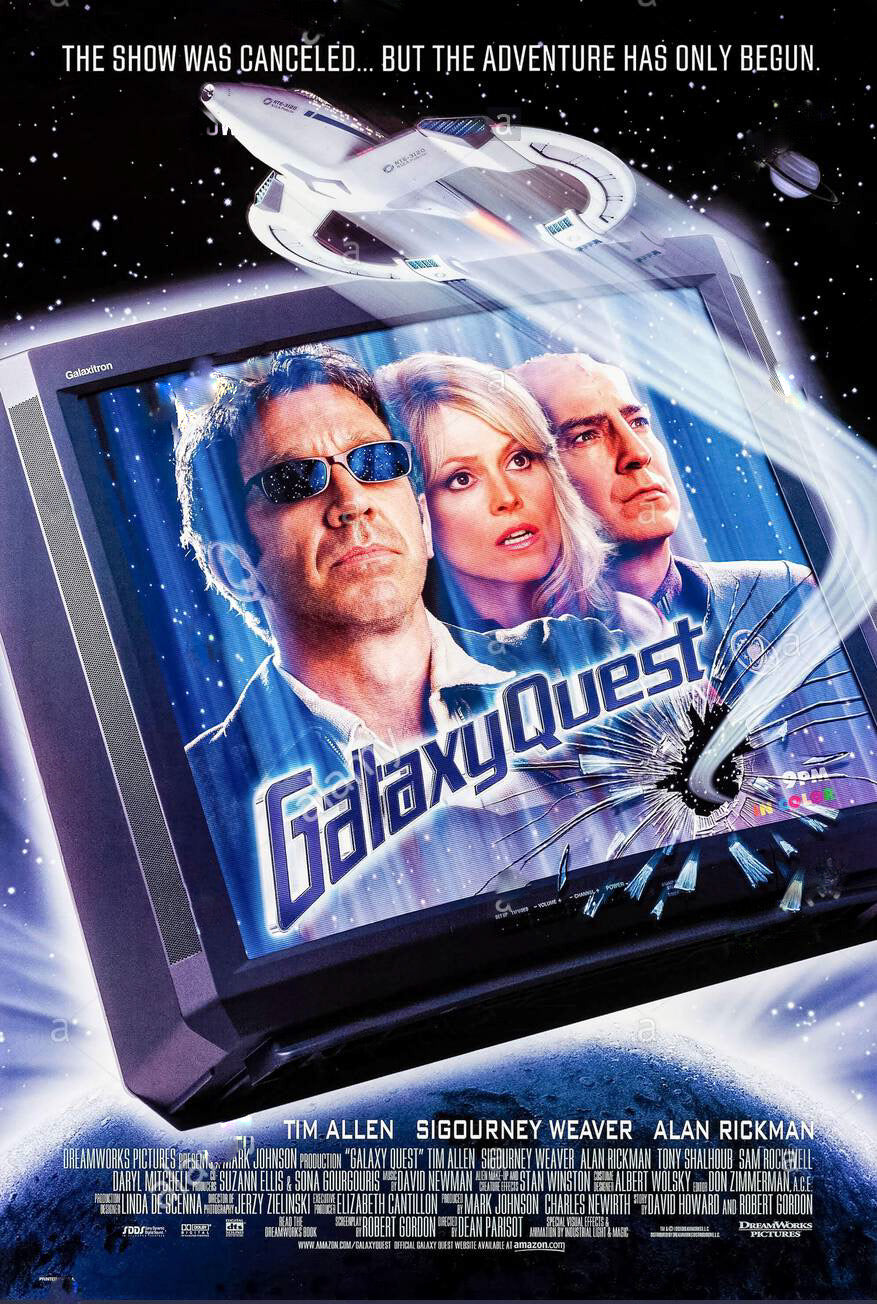 Galaxy Quest Movie Poster Transparency