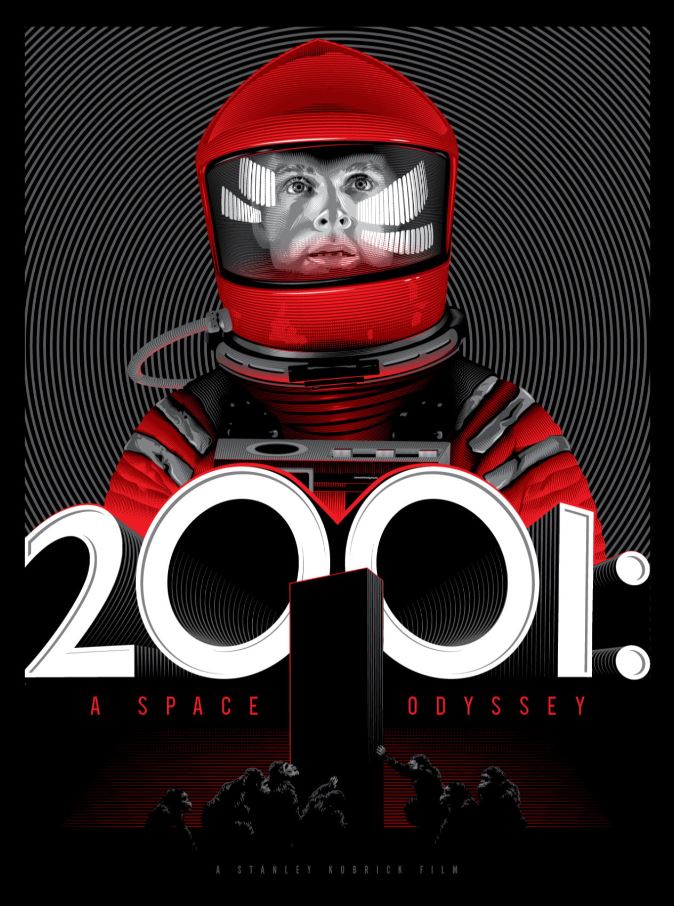 2001 A Space Odyssey Movie Poster