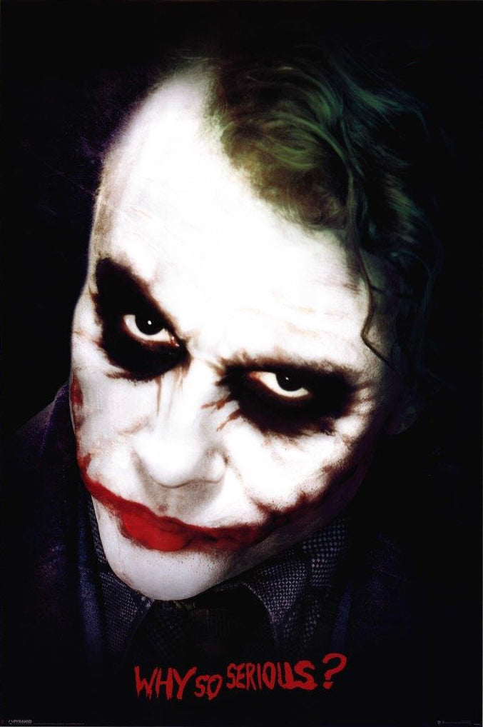 The Joker Movie Poster Transparency