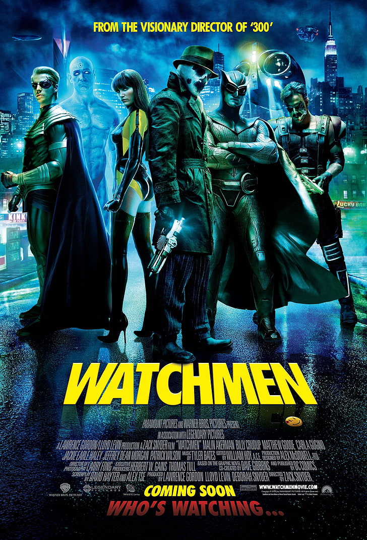 Watchmen Cinema Lightbox Transparency