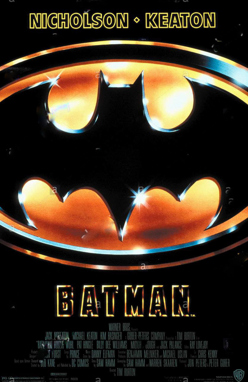 Batman Movie Poster Cinema Lightbox Transparency