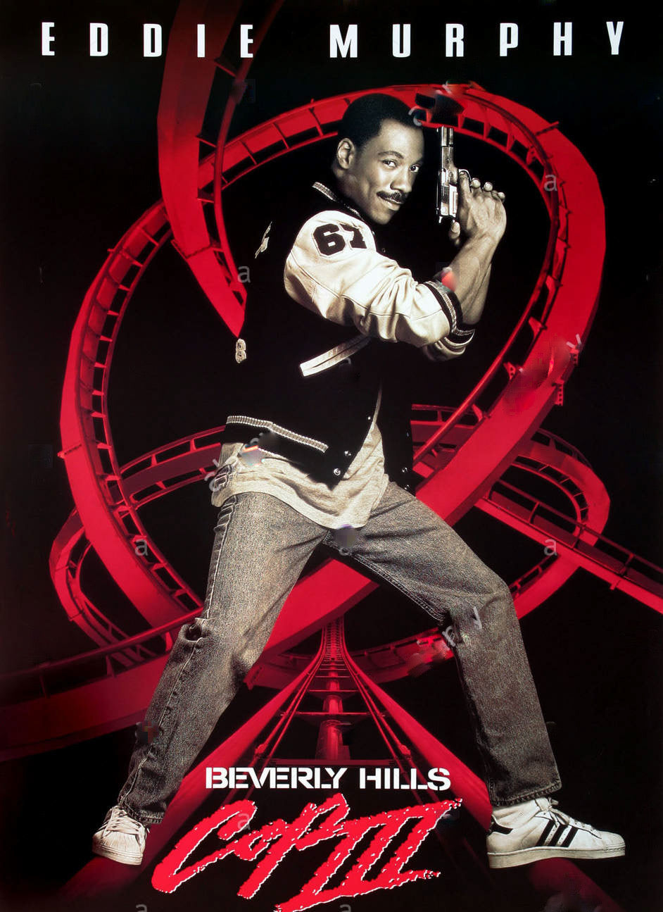 Beverly Hills Cop 3 Movie Poster Transparency