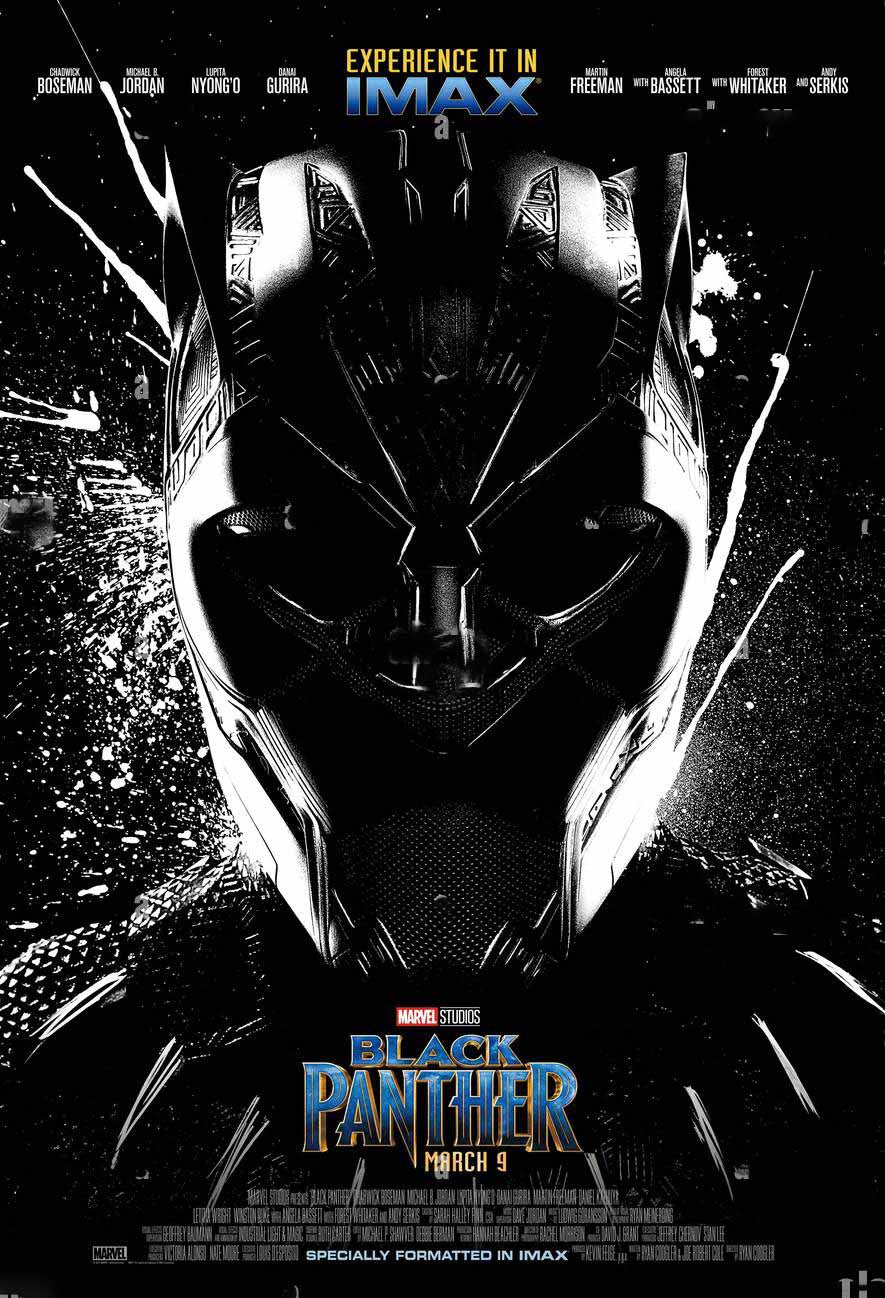 Black Panther Movie Poster Transparency