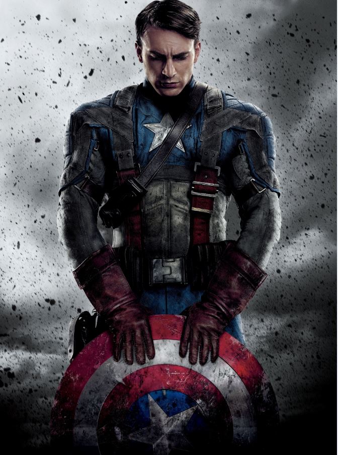 Captain America Movie Poster Transparency