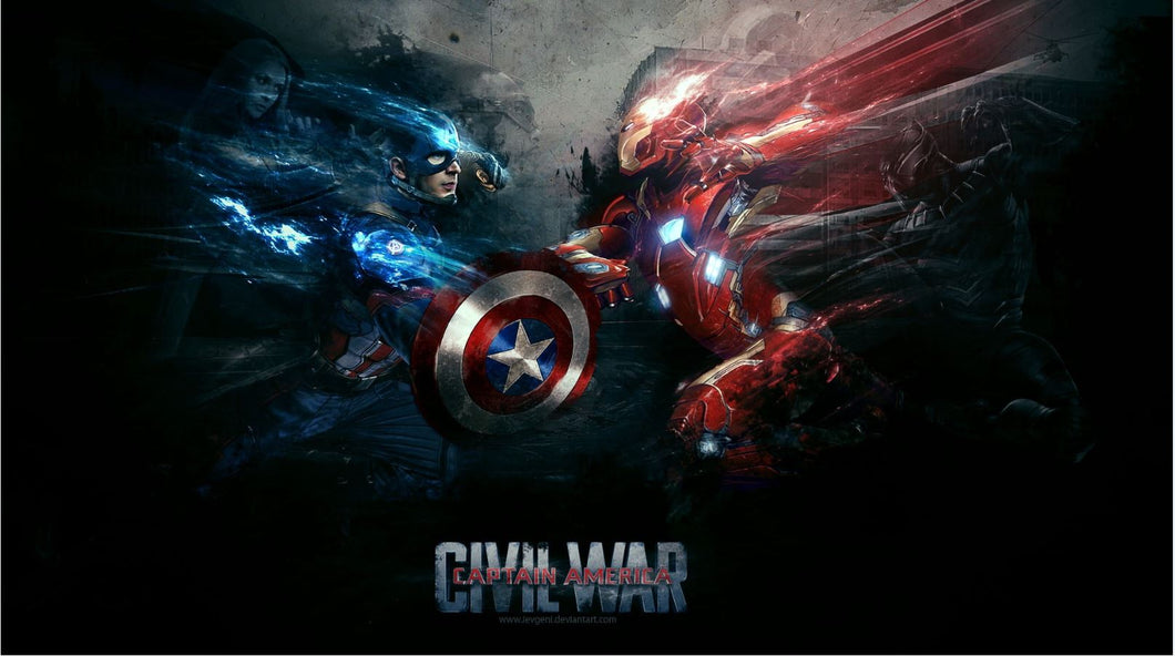 Civil War Cinema Lightbox Movie Poster