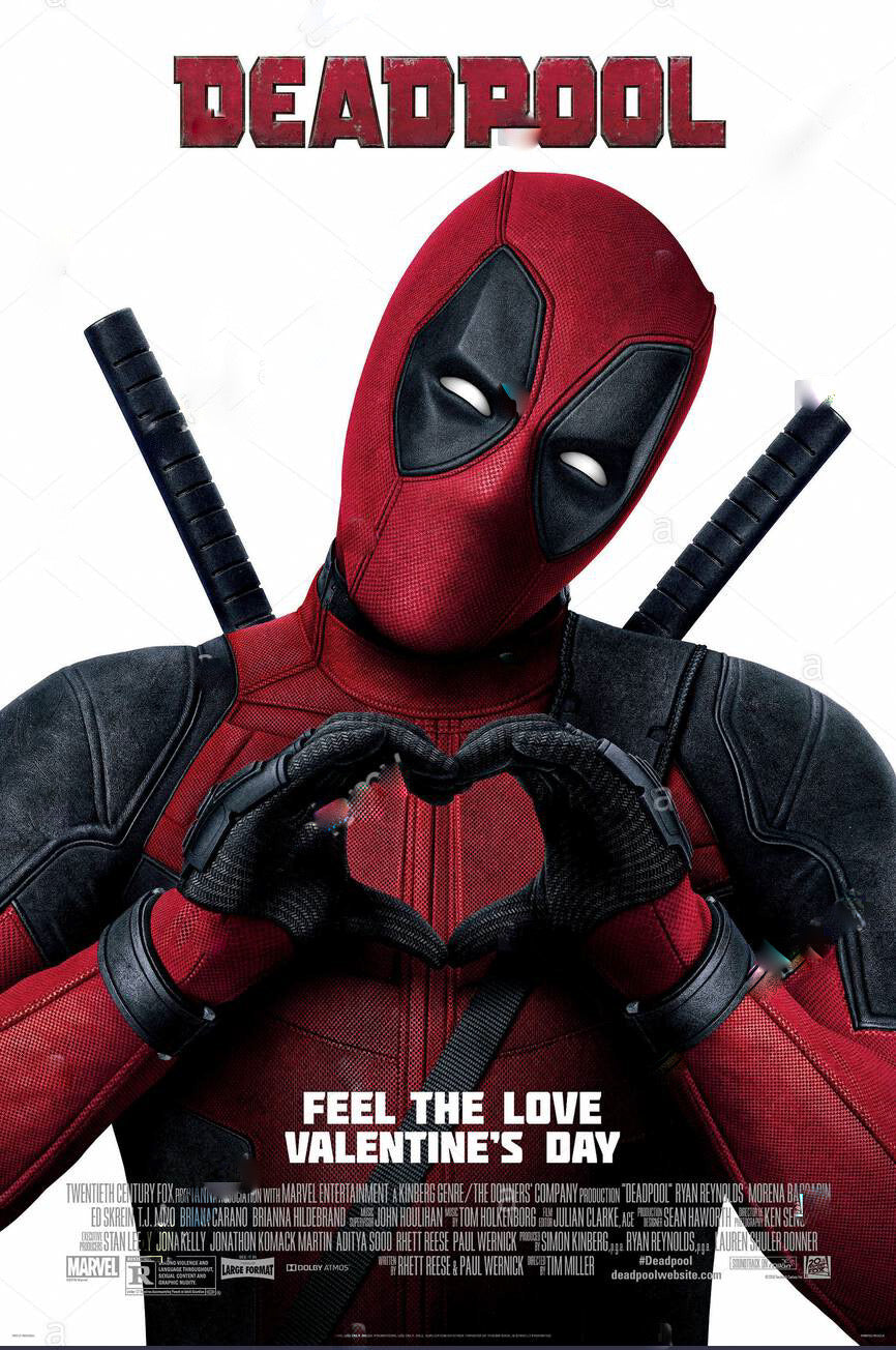 Deadpool Movie Poster Transparency