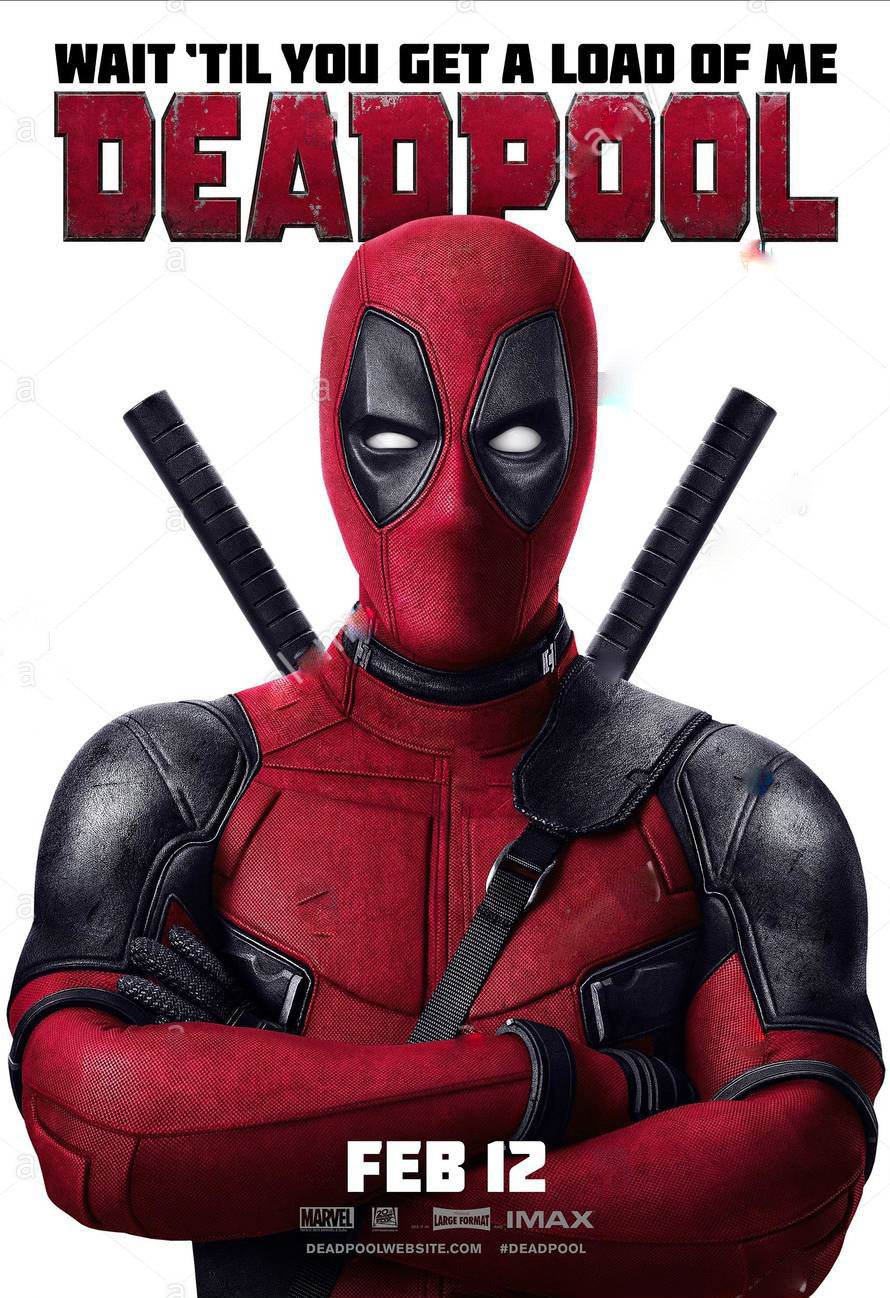 Deadpool Movie Poster Transparency