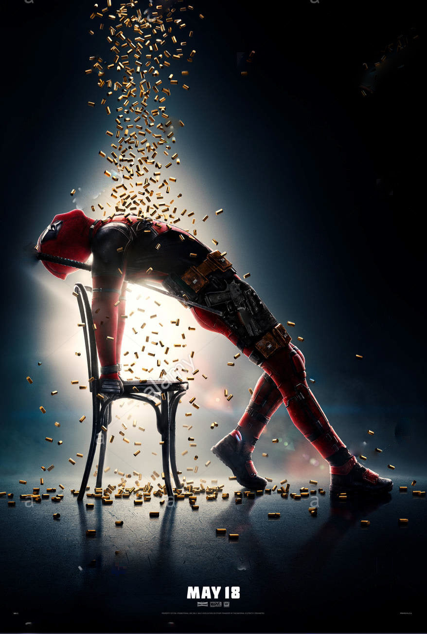 Deadpool Transparency Movie Poster