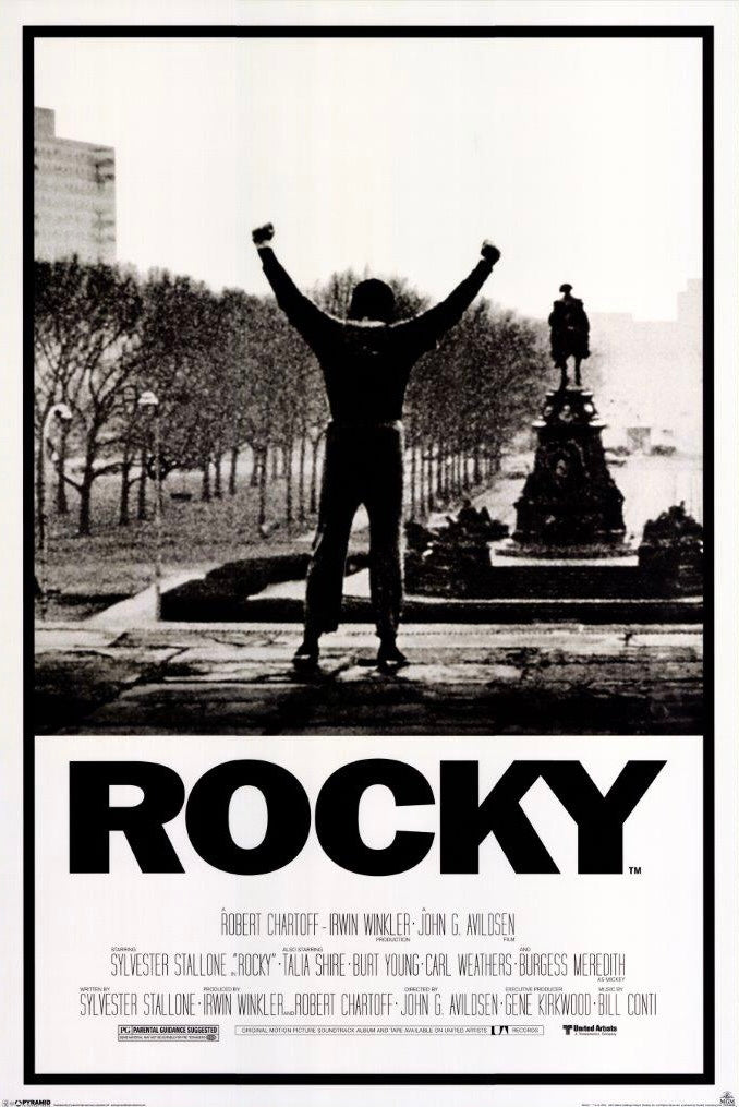 Rocky Movie Poster Transparency