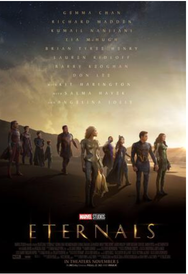 Eternals Marvel Movie Poster Transparency