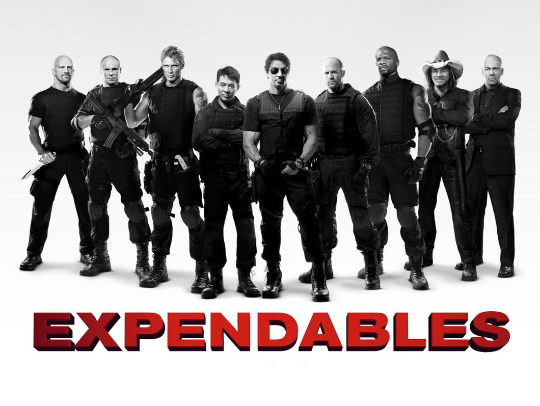 Expendables Cinema Lightbox Transparency