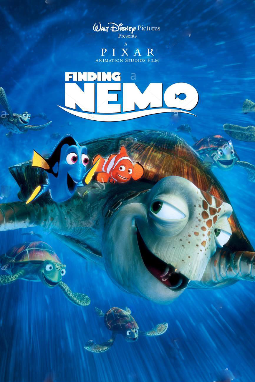 Finding Nemo Movie Poster Transparency
