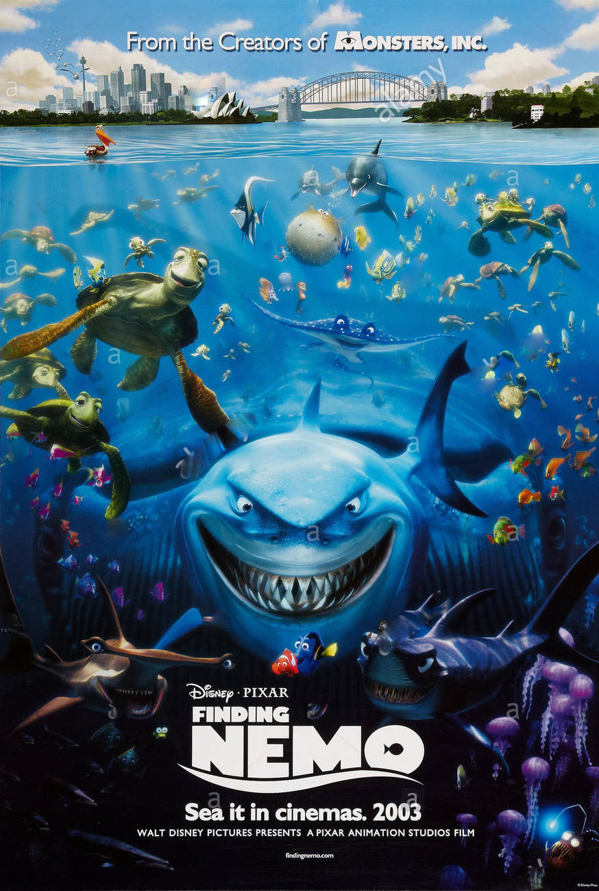 Finding Nemo Movie Poster Transparency