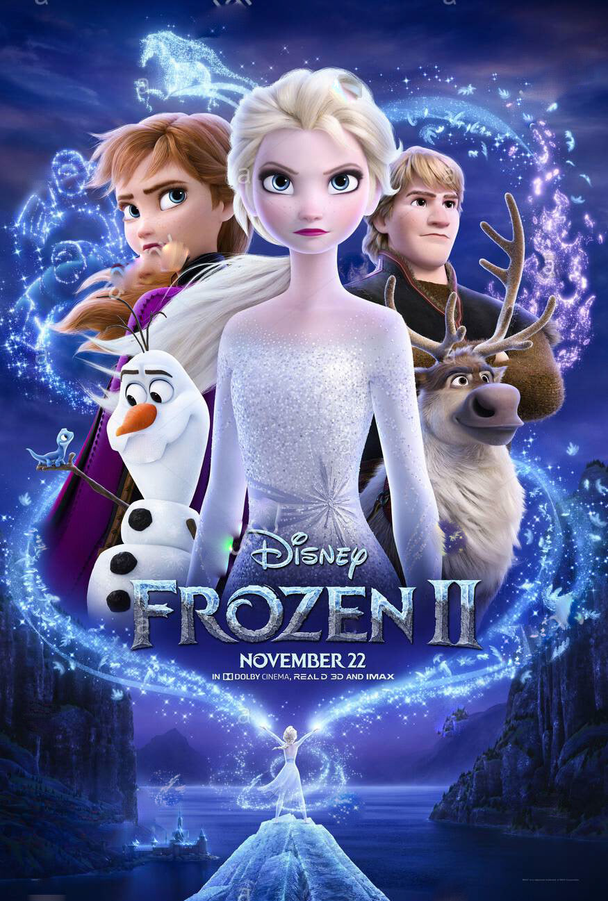 Frozen 2 Cinema Lightbox Transparency