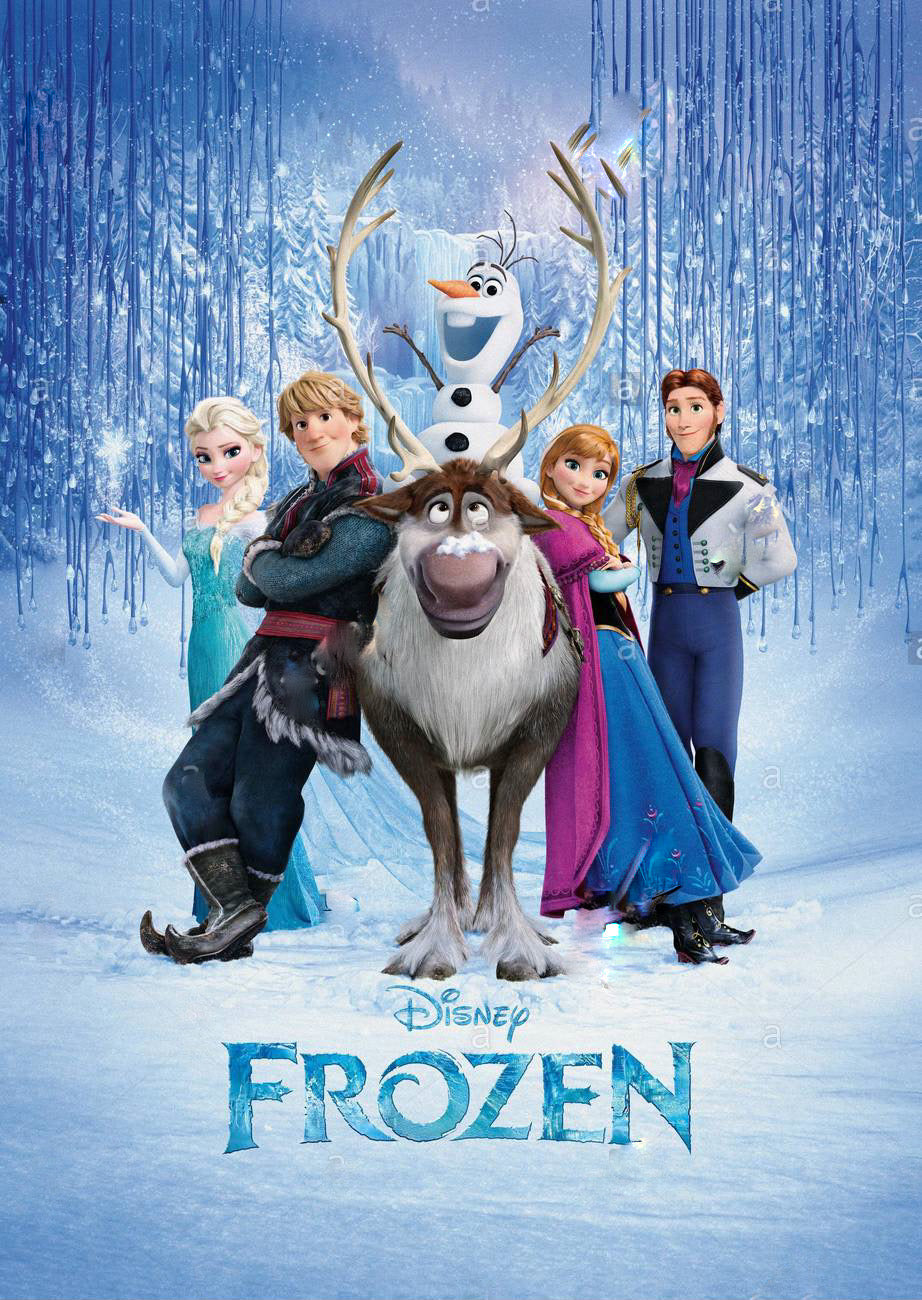 Frozen Movie Poster Transparency