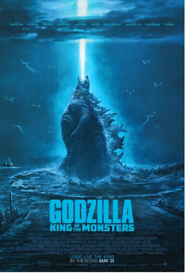Godzilla Cinema Lightbox Movie Poster Transparency