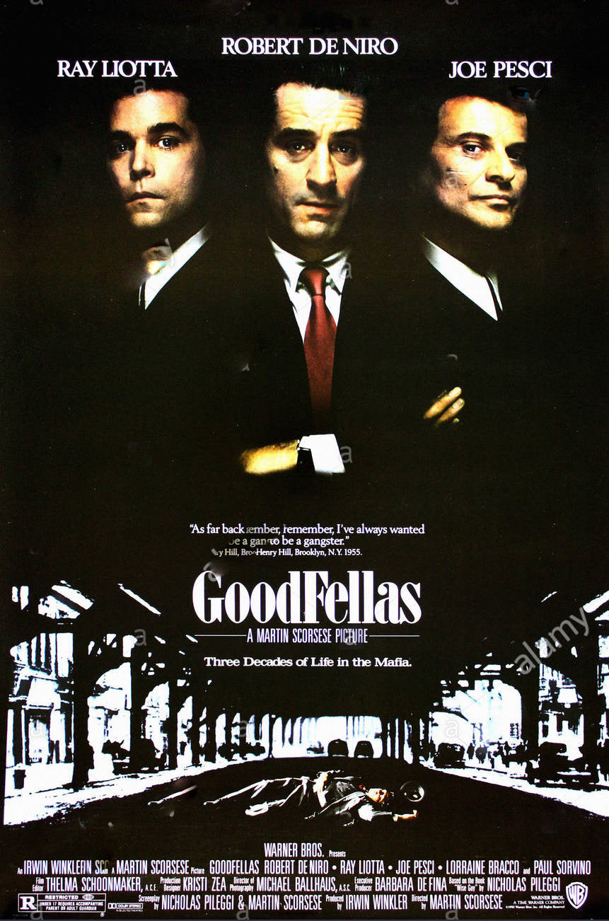 Goodfellas Movie Poster Transparency