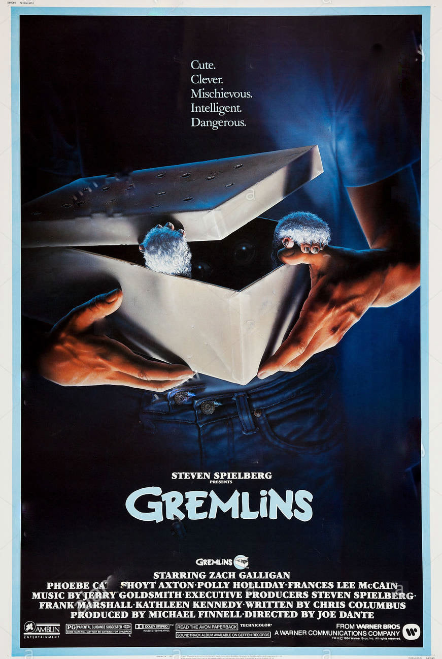 Gremlins Movie Poster Transparency