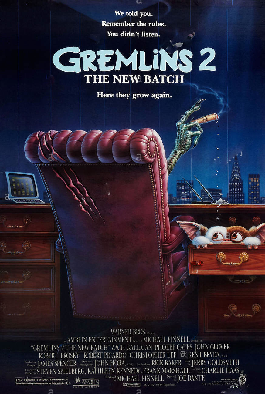 Gremlins Cinema Lightbox Transparency