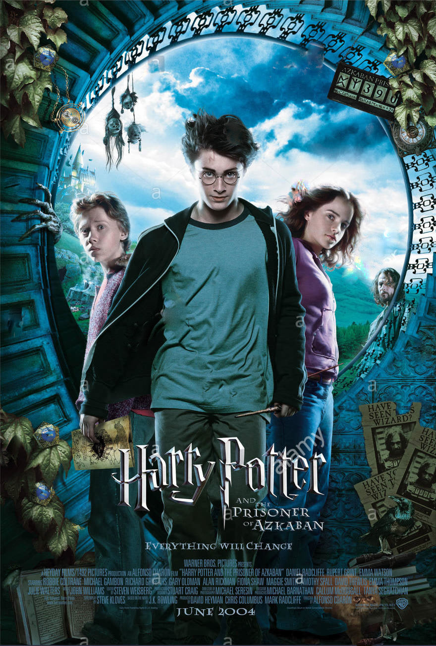 Harry Potter and the Prisoner of Azkaban Movie Poster Transparency