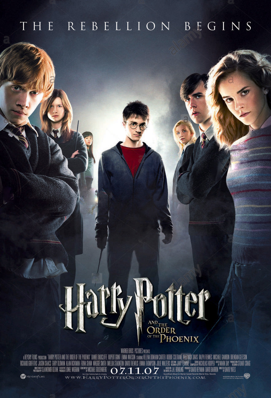 Harry Potter and the Order of the Phoenix Cinema Lightbox Transparency