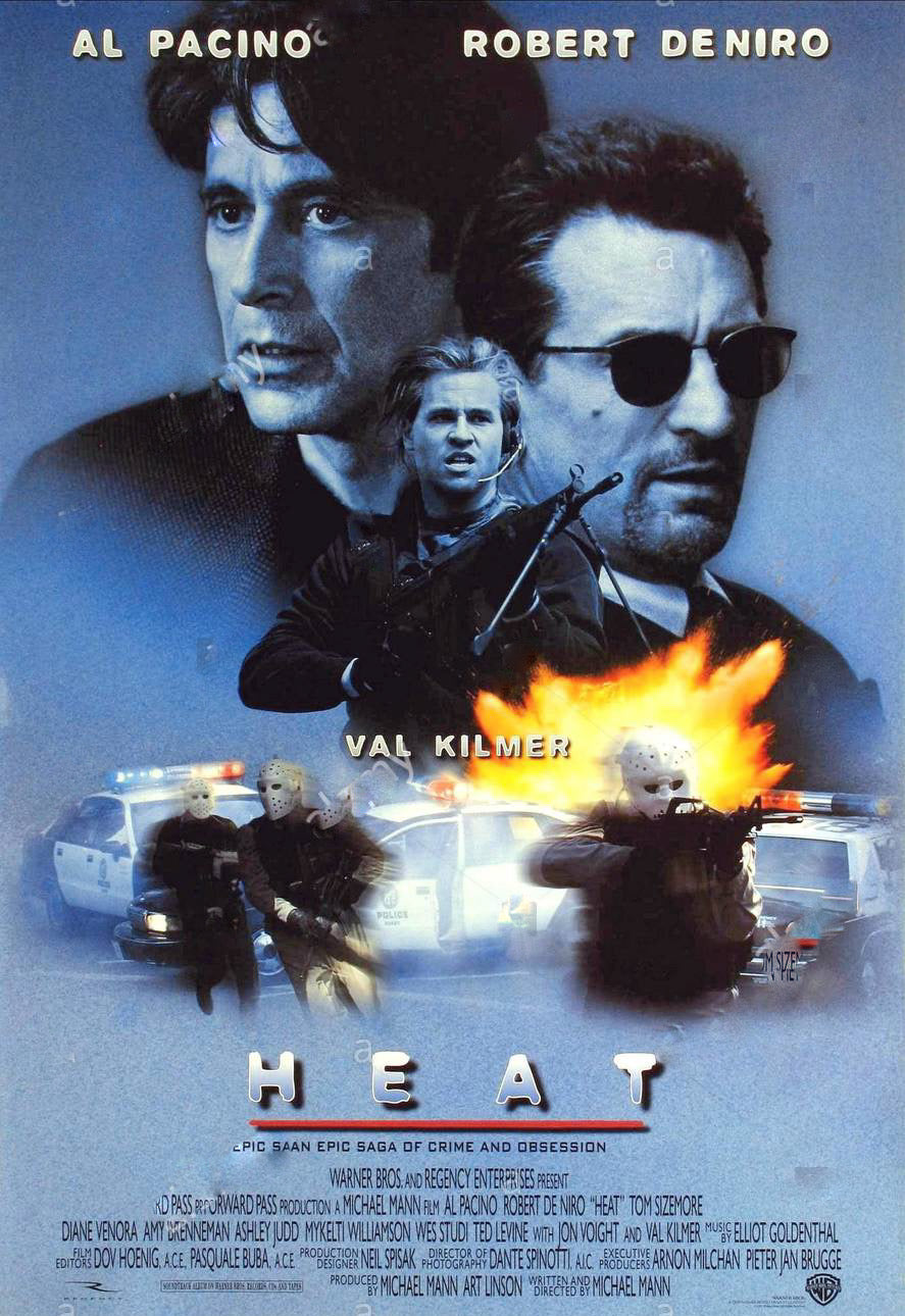 Heat Movie Poster Transparency – Cinema Lightboxes
