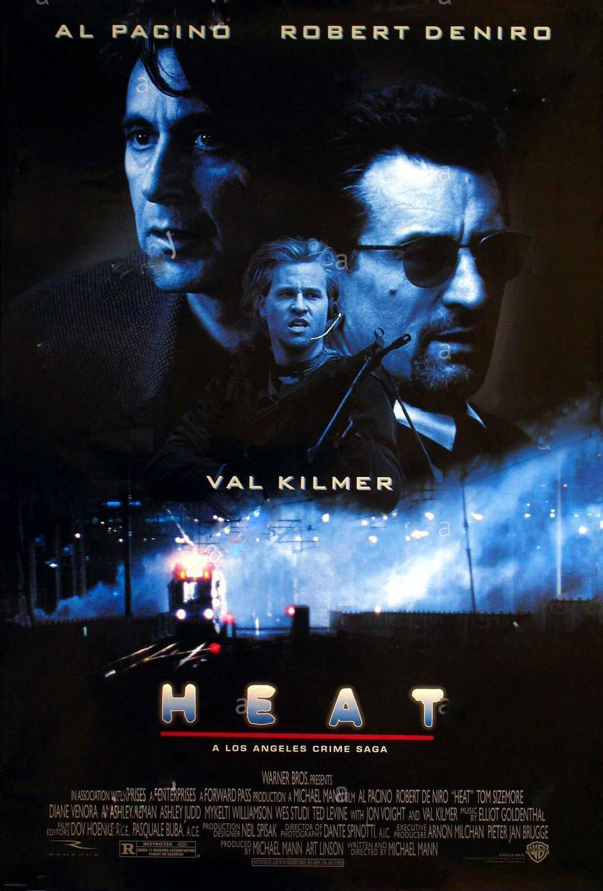 Heat Movie Poster Transparency