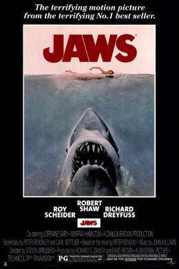 Jaws Movie Poster Transparency