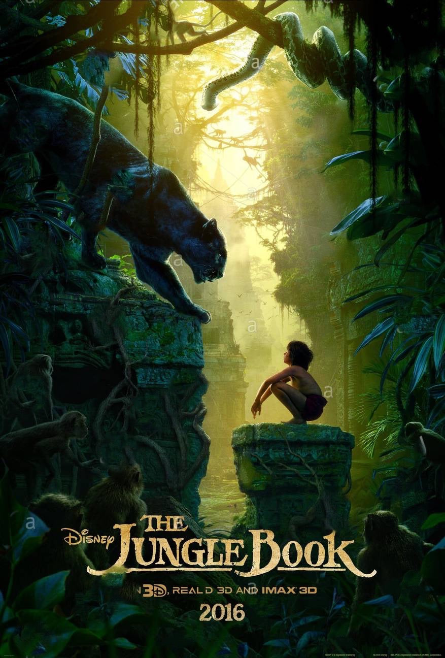 Jungle Book Movie Poster Transparency