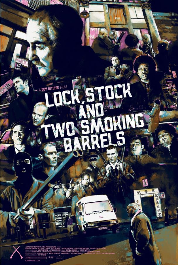 Lock Stock and Two Smoking Barrels Cinema Lightbox Transparency